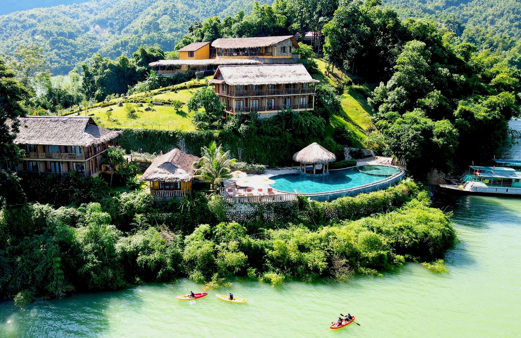 cảnh quan Mai Châu Hideaway